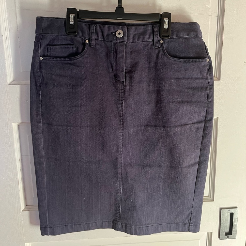 Willi Smith denim skirt